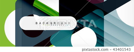 Abstract geometric background. Modern overlapping triangles. Unusual color shapes for your message Abstract geometric background. Modern overlapping triangles. Unusual color shapes for your message 43401543