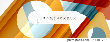 Circle and triangle abstract background Circle and triangle abstract background 43401736