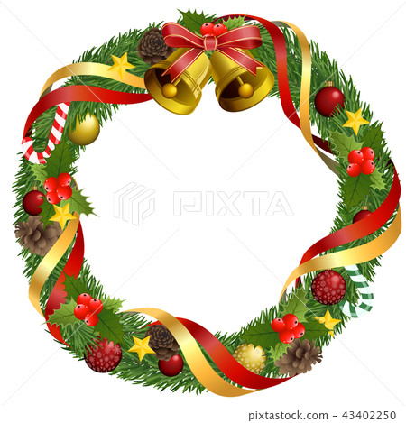 Christmas wreath Christmas wreath 43402250