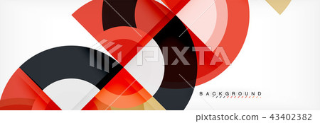 Vector circle abstract background 43402382
