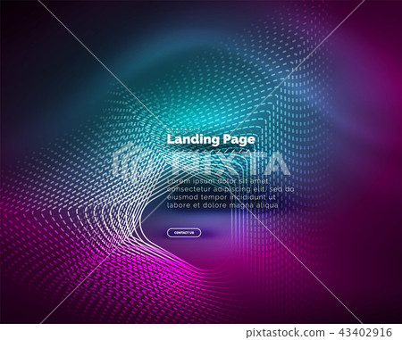Neon glowing background for landing page Neon glowing background for landing page 43402916