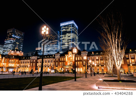 東京站(夜景) 東京站(夜景) 43404288