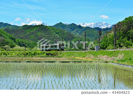 Railroad trip Shinonoi Line Sakakita Railroad trip Shinonoi Line Sakakita 43404825