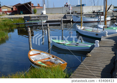 Denmark, Mustal, small yacht landing 43406413