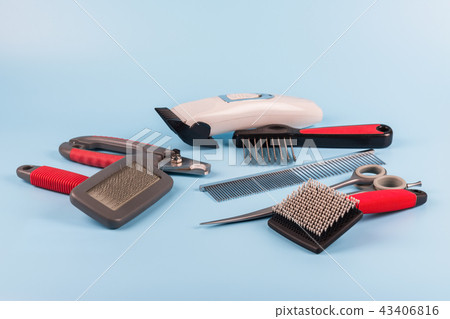 dog grooming tools and accessories set. 43406816