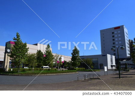 Cityscape around Shin-Kamagaya Station, Chiba Prefecture 43407000