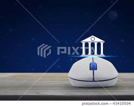 Business banking online concept 43410504