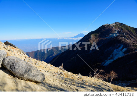 Southern Alps Kannon and Fuji 43411738