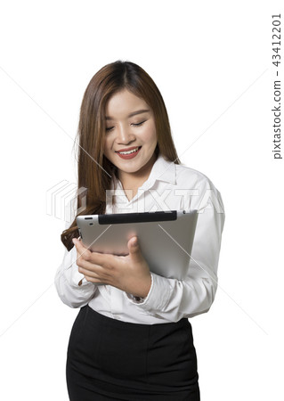 Business of asian woman portrait. Business of asian woman portrait. 43412201