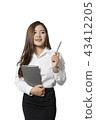 Business of asian woman portrait. 43412205
