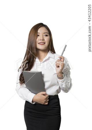 Business of asian woman portrait. 43412205