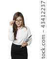 Business of asian woman portrait. 43412237