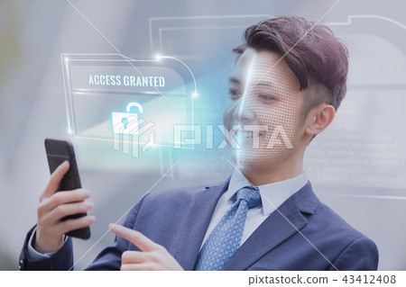 Unlock face ID scan 43412408