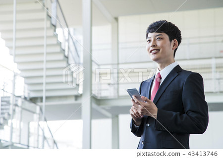 Business smartphone recruit businessmen job search newcomer men Business smartphone recruit businessmen job search newcomer men 43413746
