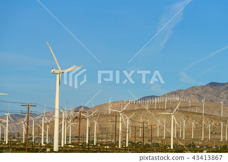 Wind turbines of wind power generation in the United States Wind turbines of wind power generation in the United States 43413867