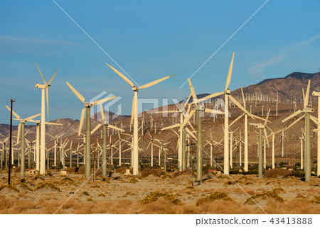 Wind turbines of wind power generation in the United States 43413888