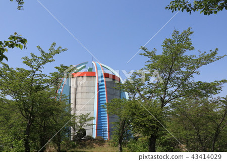 Tank of Tokyo Waterworks Bureau culture forest water supply station Tank of Tokyo Waterworks Bureau culture forest water supply station 43414029