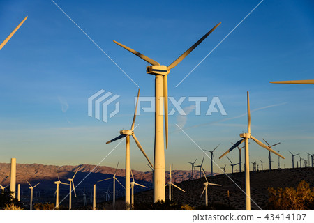 Wind turbines of wind power generation in the United States 43414107