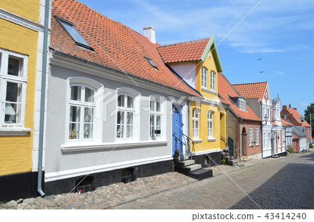 Colorful houses of Eloy Coubin, Denmark 43414240