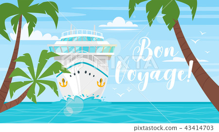 Cruise, travel and tourism concept Cruise, travel and tourism concept 43414703