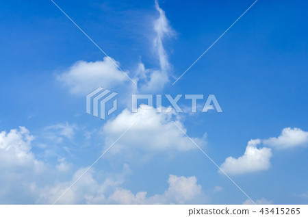 Blue sky and clouds Blue sky and clouds 43415265
