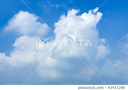  Blue sky and clouds 43415266