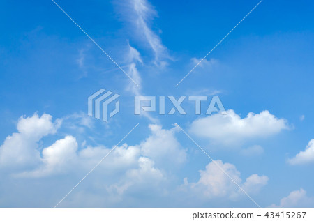 Blue sky and clouds Blue sky and clouds 43415267