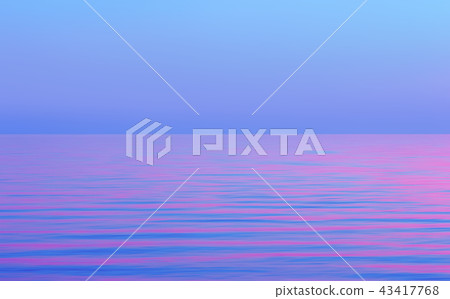 Abstract Motion Blurred Purple Seascape Background 43417768