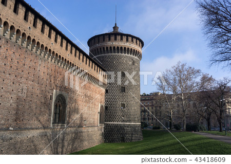 Castle Sforzesco tower 43418609