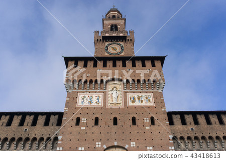Castle Sforzesco tower 43418613