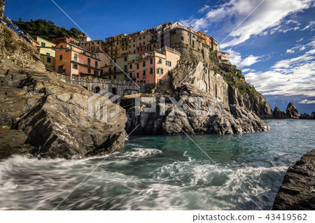 Manarola from the dock 43419562