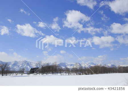 Mountains seen from Memuro-cho 43421856
