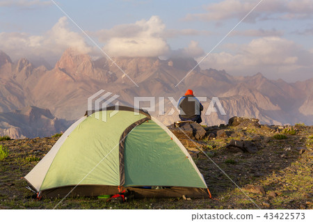 Hike in Fann mountains Hike in Fann mountains 43422573