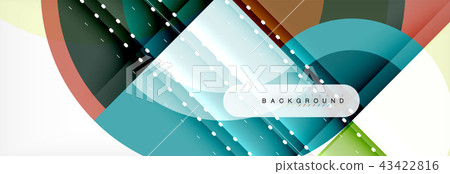 Vector circle abstract background Vector circle abstract background 43422816