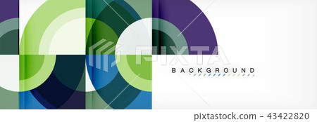 Vector circle abstract background Vector circle abstract background 43422820