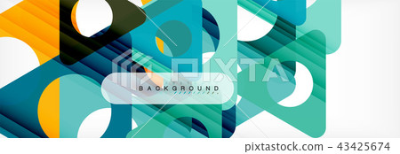 Circle and triangle abstract background Circle and triangle abstract background 43425674