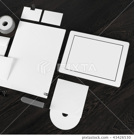 Blank corporate stationery 43426530