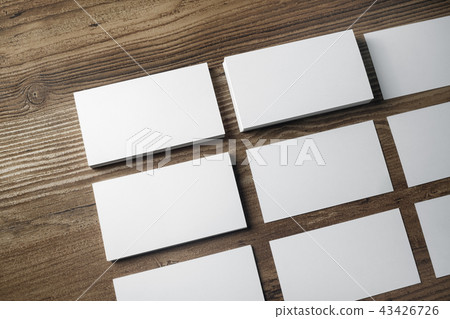 Blank business cards 43426726