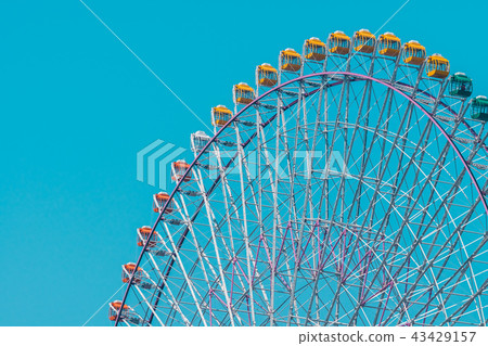Ferris wheel in amusement park Ferris wheel in amusement park 43429157