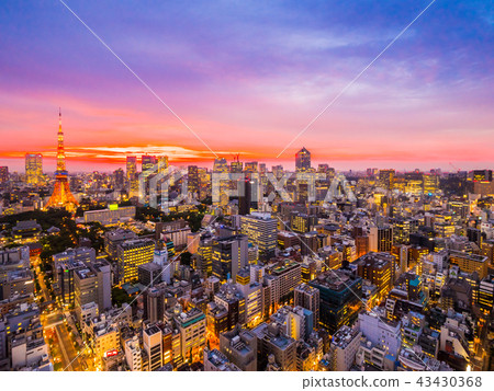 Beautiful Architecture and tokyo tower in city japan Beautiful Architecture and tokyo tower in city japan 43430368