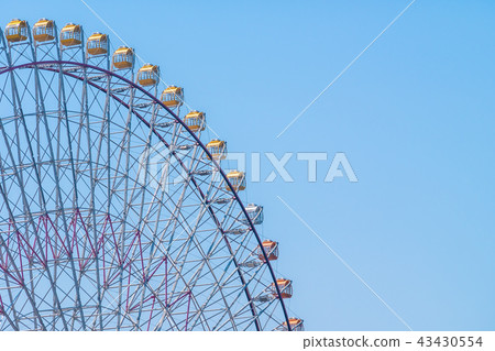 Ferris wheel in amusement park Ferris wheel in amusement park 43430554