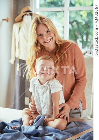 Happy mother and son Happy mother and son 43432667