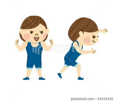 Women wrestling 43433282