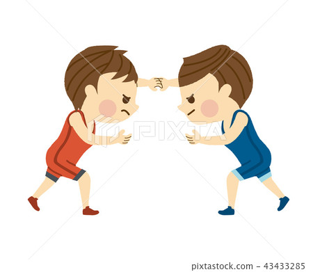 男子摔跤 43433285