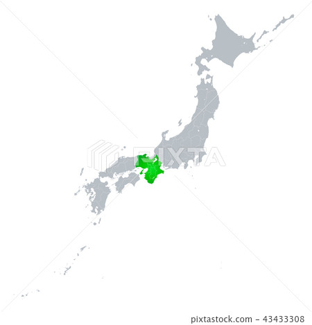 Kinki region and the Japanese archipelago 43433308