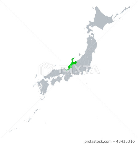 Hokuriku Region and the Japanese Islands 43433310
