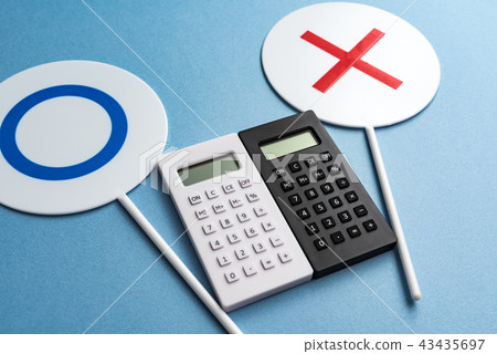 A calculator A calculator 43435697