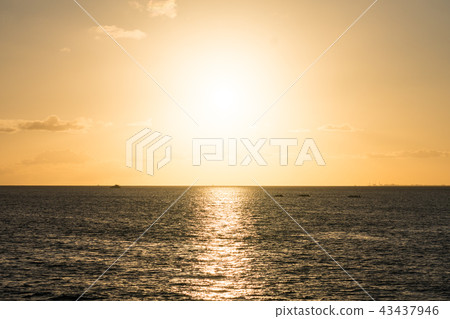 Waikiki Beach "The dusk of Hawaii" / Sunset in Hawaii_11 43437946