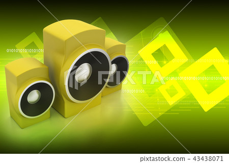 Music speaker 43438071