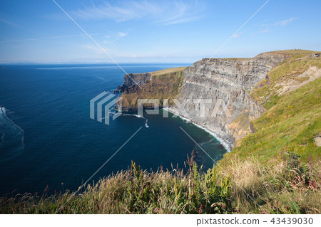 The famous Cliffs of Moher in Ireland The famous Cliffs of Moher in Ireland 43439030
